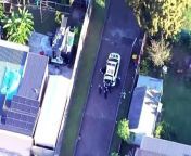 One teenage boy is dead, and another is fighting for life following stabbings near a school in Sydney’s west. Police believe the violence was gang related. They&#39;ve arrested one person so far and are searching for several other suspects.