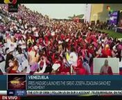 In Venezuela, President Nicolás Maduro launches the great Josefa Joaquina Sánchez Movement, 22 years after the coup d&#39;état carried out against commander Hugo Chávez. teleSUR&#60;br/&#62;&#60;br/&#62;Visit our website: https://www.telesurenglish.net/ Watch our videos here: https://videos.telesurenglish.net/en