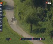 WRC Croatia 2024 SS18 Fourmaux Broke Suspension from rally