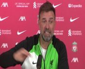 Liverpool boss Jurgen Klopp said Fulham is such a tough place to go as they hope to keep their title hopes alive&#60;br/&#62;Melwood, Liverpool, UK