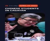 More than 1500 Chinese are granted student visas in Cagayan, a province in northern Philippines, in 2023.&#60;br/&#62;&#60;br/&#62;Full story: https://www.rappler.com/philippines/bureau-immigration-report-chinese-secured-student-visas-cagayan-2023/