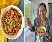 In this video, learn how to make Chili Crisp Sesame Noodles, a spicy dish bursting with flavor. Use this step-by-step guide to create the perfect blend of spicy chili crisp and savory sesame noodles, and discover the secrets to achieving the ideal texture and balance of heat in this fun recipe. Level up your cooking skills, and treat your family and friends to a delicious and satisfying meal.