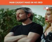 Man caught maid in his Bed from jasmin maid bogel
