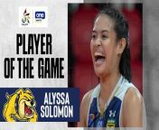 Alyssa Solomon and the Lady Bulldogs continue their rampage in round 2 of Season 86.