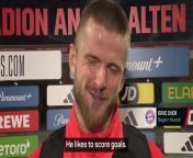 Eric Dier says that Harry Kane will always score goals after he netted his 33rd Bundesliga goal