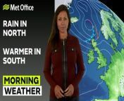 A clear, cold morning for most of the UK with some showers in the far southeast and Northern Ireland. Thick cloud and rain in the northwest of Scotland at the start, spreading east and south throughout the day, the south staying sunny most the day. – This is the Met Office UK Weather forecast for the morning of 18/04/24. Bringing you today’s weather forecast is Clare Nasir.