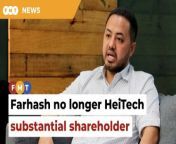 A change in shareholdings in the holding company of Rosetta Partners Sdn Bhd led to the ‘cessation of his deemed interest’ in the firm.&#60;br/&#62;&#60;br/&#62;Read More: &#60;br/&#62;https://www.freemalaysiatoday.com/category/nation/2024/04/18/farhash-no-longer-substantial-shareholder-of-heitech/&#60;br/&#62;&#60;br/&#62;Laporan Lanjut: &#60;br/&#62;https://www.freemalaysiatoday.com/category/bahasa/tempatan/2024/04/18/farhash-bukan-lagi-pemegang-saham-utama-heitech-padu/&#60;br/&#62;&#60;br/&#62;Free Malaysia Today is an independent, bi-lingual news portal with a focus on Malaysian current affairs.&#60;br/&#62;&#60;br/&#62;Subscribe to our channel - http://bit.ly/2Qo08ry&#60;br/&#62;------------------------------------------------------------------------------------------------------------------------------------------------------&#60;br/&#62;Check us out at https://www.freemalaysiatoday.com&#60;br/&#62;Follow FMT on Facebook: https://bit.ly/49JJoo5&#60;br/&#62;Follow FMT on Dailymotion: https://bit.ly/2WGITHM&#60;br/&#62;Follow FMT on X: https://bit.ly/48zARSW &#60;br/&#62;Follow FMT on Instagram: https://bit.ly/48Cq76h&#60;br/&#62;Follow FMT on TikTok : https://bit.ly/3uKuQFp&#60;br/&#62;Follow FMT Berita on TikTok: https://bit.ly/48vpnQG &#60;br/&#62;Follow FMT Telegram - https://bit.ly/42VyzMX&#60;br/&#62;Follow FMT LinkedIn - https://bit.ly/42YytEb&#60;br/&#62;Follow FMT Lifestyle on Instagram: https://bit.ly/42WrsUj&#60;br/&#62;Follow FMT on WhatsApp: https://bit.ly/49GMbxW &#60;br/&#62;------------------------------------------------------------------------------------------------------------------------------------------------------&#60;br/&#62;Download FMT News App:&#60;br/&#62;Google Play – http://bit.ly/2YSuV46&#60;br/&#62;App Store – https://apple.co/2HNH7gZ&#60;br/&#62;Huawei AppGallery - https://bit.ly/2D2OpNP&#60;br/&#62;&#60;br/&#62;#FMTNews #FarhashWafaSalvador #HeiTechPadu #Shareholder