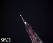 NASA released views of several angles of SpaceX Starship’s second test flight. The massive rocket launched from SpaceX&#39;s Starbase facility in South Texas.&#60;br/&#62;&#60;br/&#62;Credit: NASA &#60;br/&#62;Music: The Alabaster Coast by Hanna Lindgren / courtesy of Epidemic Sound