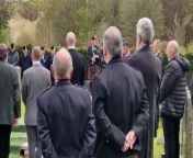 Major John Allan's funeral from funeral prep
