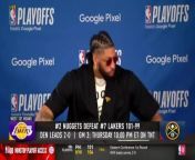 A.D.’s mic drop comment after Lakers loss to Nuggets from zabed s