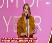 Céline Dion surprises fans by telling whether she will return to the stage from celine flord oga