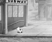 Betty Boop_ Riding the Rails (1938) from black girl riding a