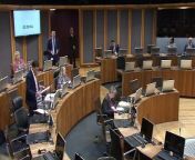James Evans says people in rural Wales feel short-changed because of cuts to public transport.&#60;br/&#62;&#60;br/&#62;The Brecon and Radnorshire MS said at the Senedd that Transport for Wales are cutting services - including in Llandrindod - on the rail network.&#60;br/&#62;&#60;br/&#62;Video from Senedd.tv&#60;br/&#62;&#60;br/&#62;