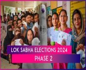 Over 50% voter turnout was recorded till 3 PM during the second phase of polling for the 2024 Lok Sabha elections. Polling was held on Friday, April 26, for 88 Lok Sabha seats spread across 13 states and Union Territories.
