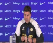 Chelsea boss Mauricio Pochettino said Aston Villa will pose a tough test but that his side are expected to win games like this&#60;br/&#62;Cobham, London, UK