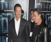 In a joint chat about how they have gone from bitter rivals to old pals, Arnold Schwarzenegger and Sylvester Stallone revealed they used to battle over everything from the level of fat and body counts in their films.