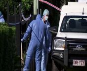 A murder investigation is underway after a man was found dead and a woman critically injured at a home north of Brisbane.