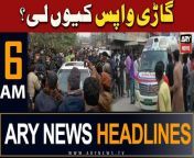 #headlines #pmshehbazsharif #karachi #PTI #supremecourt #governersindh #iran #sherafzalmarwat &#60;br/&#62;&#60;br/&#62;Follow the ARY News channel on WhatsApp: https://bit.ly/46e5HzY&#60;br/&#62;&#60;br/&#62;Subscribe to our channel and press the bell icon for latest news updates: http://bit.ly/3e0SwKP&#60;br/&#62;&#60;br/&#62;ARY News is a leading Pakistani news channel that promises to bring you factual and timely international stories and stories about Pakistan, sports, entertainment, and business, amid others.&#60;br/&#62;&#60;br/&#62;Official Facebook: https://www.fb.com/arynewsasia&#60;br/&#62;&#60;br/&#62;Official Twitter: https://www.twitter.com/arynewsofficial&#60;br/&#62;&#60;br/&#62;Official Instagram: https://instagram.com/arynewstv&#60;br/&#62;&#60;br/&#62;Website: https://arynews.tv&#60;br/&#62;&#60;br/&#62;Watch ARY NEWS LIVE: http://live.arynews.tv&#60;br/&#62;&#60;br/&#62;Listen Live: http://live.arynews.tv/audio&#60;br/&#62;&#60;br/&#62;Listen Top of the hour Headlines, Bulletins &amp; Programs: https://soundcloud.com/arynewsofficial&#60;br/&#62;#ARYNews&#60;br/&#62;&#60;br/&#62;ARY News Official YouTube Channel.&#60;br/&#62;For more videos, subscribe to our channel and for suggestions please use the comment section.