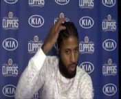 Following Wednesday night&#39;s game against the Golden State Warriors, LA Clippers forwards Paul George and Marcus Morris Sr. said they preferred not to play amid the chaos in the nation&#39;s capital.