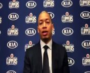 Ty Lue talks about being the coach of the LA Clippers