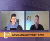 Lee Sobot of the Yorkshire Evening Post discusses whether Patrick Bamford and Dan James will make their returns from injury for Leeds United in their play-off semi final against Norwich City.