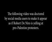 Fact check: Robert De Niro is NOT shouting at pro-Palestinian protesters in viral video from nick pros xxx videos