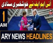 #pmshehbazsharif #IMF #fazalurrehman #barristergohar #ranasanaullah #pakarmy &#60;br/&#62;&#60;br/&#62;۔IMF board approves &#36;1.1bn loan tranche for Pakistan&#60;br/&#62;&#60;br/&#62;Follow the ARY News channel on WhatsApp: https://bit.ly/46e5HzY&#60;br/&#62;&#60;br/&#62;Subscribe to our channel and press the bell icon for latest news updates: http://bit.ly/3e0SwKP&#60;br/&#62;&#60;br/&#62;ARY News is a leading Pakistani news channel that promises to bring you factual and timely international stories and stories about Pakistan, sports, entertainment, and business, amid others.&#60;br/&#62;&#60;br/&#62;Official Facebook: https://www.fb.com/arynewsasia&#60;br/&#62;&#60;br/&#62;Official Twitter: https://www.twitter.com/arynewsofficial&#60;br/&#62;&#60;br/&#62;Official Instagram: https://instagram.com/arynewstv&#60;br/&#62;&#60;br/&#62;Website: https://arynews.tv&#60;br/&#62;&#60;br/&#62;Watch ARY NEWS LIVE: http://live.arynews.tv&#60;br/&#62;&#60;br/&#62;Listen Live: http://live.arynews.tv/audio&#60;br/&#62;&#60;br/&#62;Listen Top of the hour Headlines, Bulletins &amp; Programs: https://soundcloud.com/arynewsofficial&#60;br/&#62;#ARYNews&#60;br/&#62;&#60;br/&#62;ARY News Official YouTube Channel.&#60;br/&#62;For more videos, subscribe to our channel and for suggestions please use the comment section.