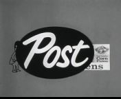 1950s animated Danny Thomas for Post Ten TV commercial