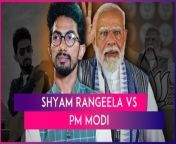 Comedian Shyam Rangeela, who is popularly known for performing mimicry of Prime Minister Narendra Modi, on Wednesday, May 1, announced that he will contest the Lok Sabha election against PM Modi from Varanasi.&#60;br/&#62;