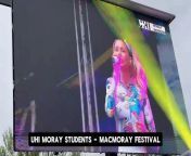 UHI Moray students talk about their experience of working at MacMoray Festival. from desi hindi hot talk