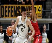 Can Zach Edey Lead Purdue to Victory with Impressive Stats? from big booty strippers