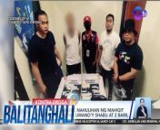 Mahigit P500,000 halaga ng umano&#39;y shabu ang nasabat sa buy-bust operation sa Quezon City.&#60;br/&#62;&#60;br/&#62;&#60;br/&#62;alitanghali is the daily noontime newscast of GTV anchored by Raffy Tima and Connie Sison. It airs Mondays to Fridays at 10:30 AM (PHL Time). For more videos from Balitanghali, visit http://www.gmanews.tv/balitanghali.&#60;br/&#62;&#60;br/&#62;#GMAIntegratedNews #KapusoStream&#60;br/&#62;&#60;br/&#62;Breaking news and stories from the Philippines and abroad:&#60;br/&#62;GMA Integrated News Portal: http://www.gmanews.tv&#60;br/&#62;Facebook: http://www.facebook.com/gmanews&#60;br/&#62;TikTok: https://www.tiktok.com/@gmanews&#60;br/&#62;Twitter: http://www.twitter.com/gmanews&#60;br/&#62;Instagram: http://www.instagram.com/gmanews&#60;br/&#62;&#60;br/&#62;GMA Network Kapuso programs on GMA Pinoy TV: https://gmapinoytv.com/subscribe