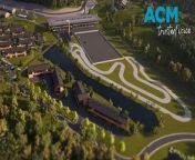 Black Rock Motor Resort plans to turn an old coal mine in the NSW Hunter region into a go-kart track and Formula One-designed driving circuit. Video via AAP.