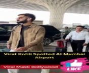 Virat Kohli Spotted At Mumbai Airport