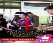 Vidyut Jammwal, Sara Ali Khan and Varun Dhawan with wife Natasha At Airport Viral Masti Bollywood