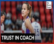 Sisi Rondina leads Flying Titans to victory&#60;br/&#62;&#60;br/&#62;Regardless of Choco Mucho’s playmaker, Sisi Rondina said that she will continue to deliver for the Flying Titans and shares how she trusts the setter rotation of coach Dante Alinsunurin. With Deanna Wong having more minutes in Choco Mucho’s match against Galeries, Rondina made 16 points built on 13 attacks, two aces, and a block. The Flying Titans swept the Highrisers, 25-13, 25-19, 25-17, in the Premier Volleyball League (PVL) 2024 All-Filipino Conference at the PhilSports Arena in Pasig on Tuesday, April 2, 2024.&#60;br/&#62;&#60;br/&#62;Video by Nicole Anne D.G. Bugauisan &#60;br/&#62;&#60;br/&#62;Subscribe to The Manila Times Channel - https://tmt.ph/YTSubscribe &#60;br/&#62;&#60;br/&#62;Visit our website at https://www.manilatimes.net &#60;br/&#62;&#60;br/&#62;Follow us: &#60;br/&#62;Facebook - https://tmt.ph/facebook &#60;br/&#62;Instagram - https://tmt.ph/instagram &#60;br/&#62;Twitter - https://tmt.ph/twitter &#60;br/&#62;DailyMotion - https://tmt.ph/dailymotion &#60;br/&#62;&#60;br/&#62;Subscribe to our Digital Edition - https://tmt.ph/digital &#60;br/&#62;&#60;br/&#62;Check out our Podcasts: &#60;br/&#62;Spotify - https://tmt.ph/spotify &#60;br/&#62;Apple Podcasts - https://tmt.ph/applepodcasts &#60;br/&#62;Amazon Music - https://tmt.ph/amazonmusic &#60;br/&#62;Deezer: https://tmt.ph/deezer &#60;br/&#62;Stitcher: https://tmt.ph/stitcher&#60;br/&#62;Tune In: https://tmt.ph/tunein&#60;br/&#62;&#60;br/&#62;#TheManilaTimes&#60;br/&#62;#tmtnews &#60;br/&#62;#chocomuchoflyingtitans &#60;br/&#62;#pvl2024 &#60;br/&#62;#sisirondina