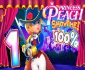 Princess Peach Showtime Walkthrough Part 1 (Switch) 100% Sword & Ninja Floor 1 from xxx of peach