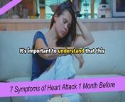 7 Symptoms of Heart Attack 1 Month Before Detec from heart porn com